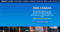 Desktop Screenshot of duocanada.com